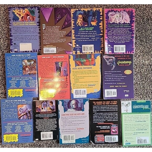 Vintage Lot 13 R.L. Stine Fear Street PB Goosebumps Series 2000 Mummy's Tomb - Picture 8 of 14